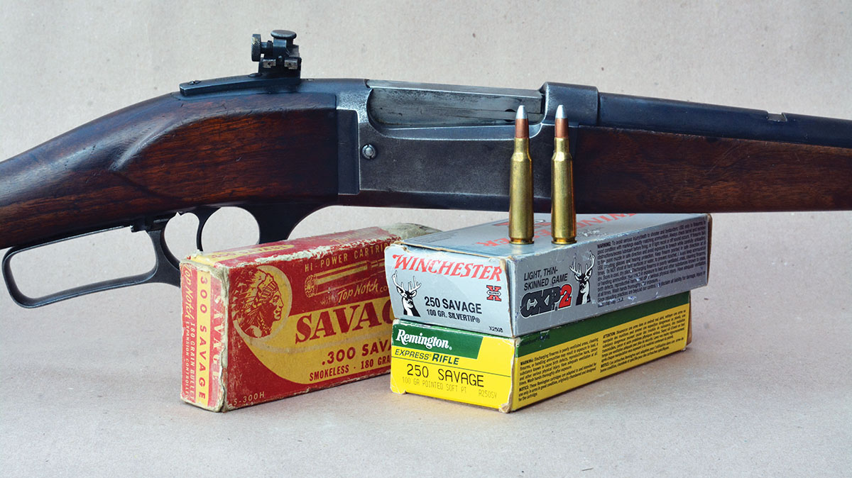 The 250 and 300 Savage cartridges were ahead of their time and were very popular calibers in the Savage Model 1899/99,  with more than 1,000,000 rifles being sold during its 99 years of production.